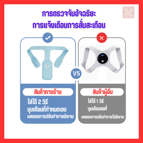 อุปกรณ์แก้ไขหลังค่อม-jz-9001-jz-9002-อุปกรณ์ซิลิโคนแก้ไขท่าทาง-อุปกรณ์แก้ไขท่าทางอัจฉริยะหน้าจอดิตอล