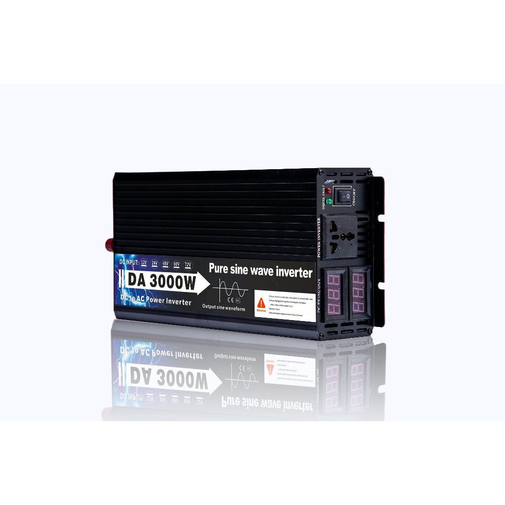 AD Inverter 3000W pure sine wave 12V อินเวอร์เตอร์เพียวซายเวฟ 3000W DA ...