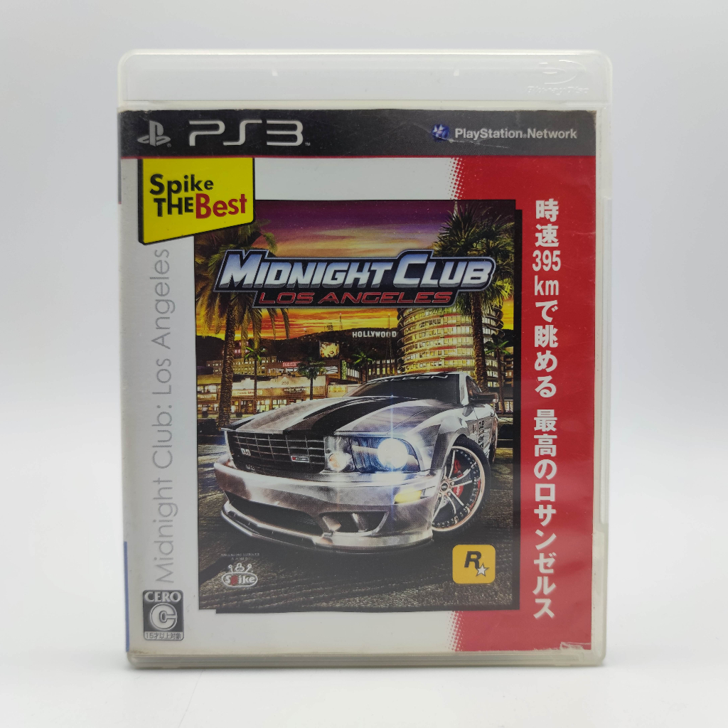 Midnight Club Los Angeles [the Best] แผ่นแท้ PlayStation 3 PS3 แผ่นสภาพดี Shopee Thailand