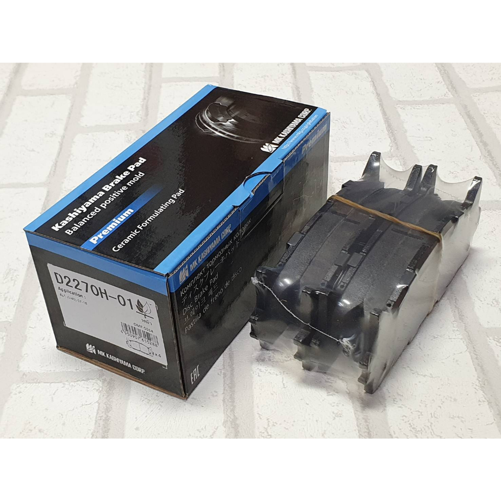 ผ้าเบรคหน้า Toyota Camry ACV40 / ACV41 ( 2006 - 2013 ) รุ่น 2.0, 2.4, 2 ...