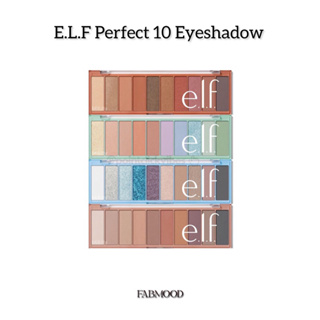 พรีออเดอร์ E.L.F Perfect 10 Eyeshadow Palette (4 เฉดสี)