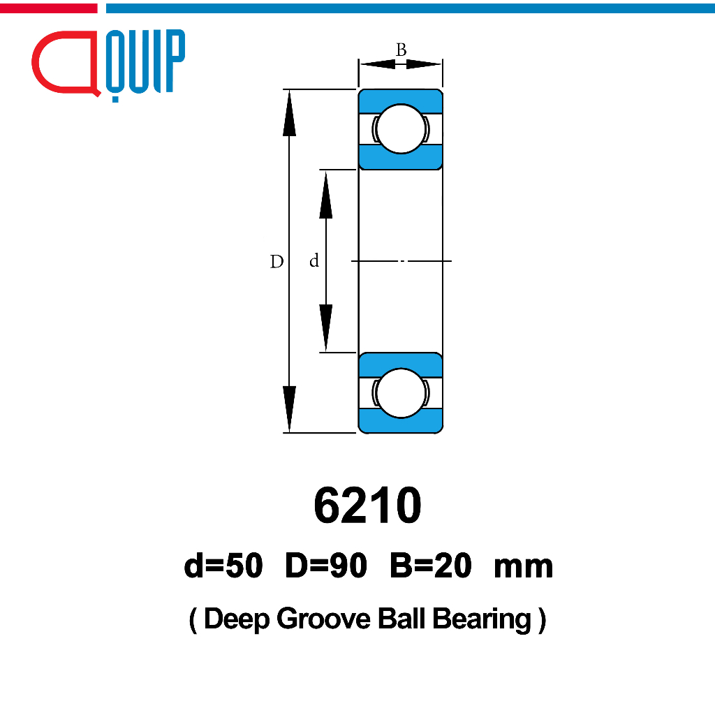 6210-sbc-ตลับลูกปืนเม็ดกลมร่องลึก-แบบไม่มีฝา-6210-open-deep-groove-ball-bearing