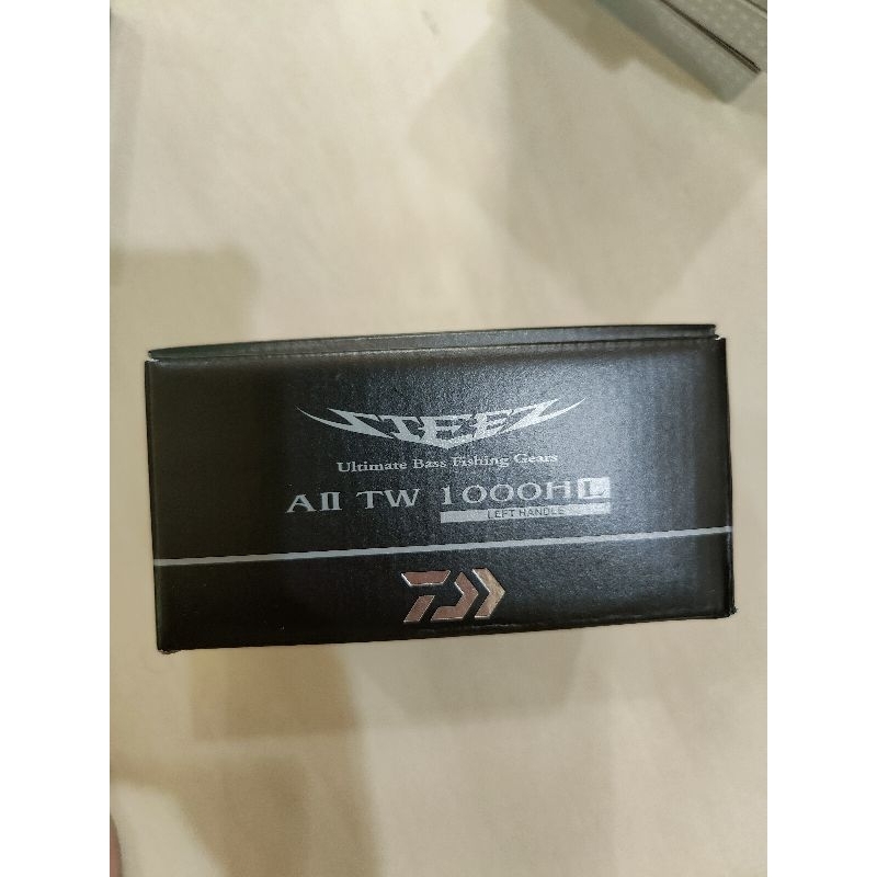 Moulinet Casting Daiwa STEEZ A II TW 1000XHL Neuf - Fabriqué Au Japon, Pour Pêche En Eau Douce