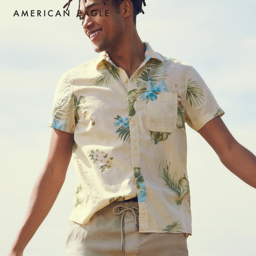 american-eagle-tropical-button-up-resort-shirt-เสื้อเชิ้ต-ผู้ชาย-แขนสั้น-nmsh-015-5997-266