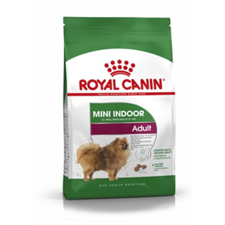 Royal canin mini indoor adult 7.5 kg อาหารเม็ดสุนุขโตพันธ์เล็ก