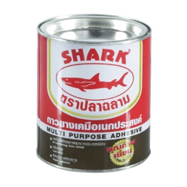 toa-shark-กาวยางเคมีอเนกประสงค์-ตราปลาฉลาม-ขนาด1-4กล-500cc-รหัส12-1002