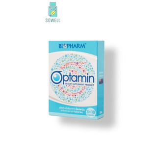 BIOPHARM OPTAMIN ผลิตภัณฑ์บำรุงสายตา อ๊อปตามิน 30 เม็ด