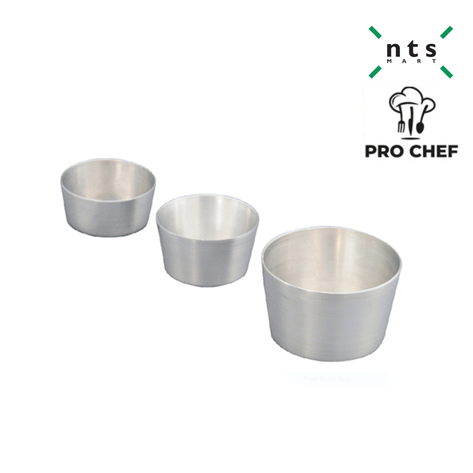 PRO CHEF PUDDING MOULD แม่พิมพ์พุดดิ้งอลูมิเนียม รุ่น PRC1-BK-PM ...