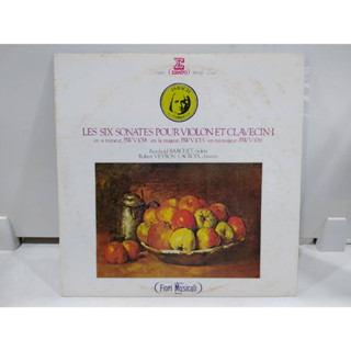 1LP Vinyl Records แผ่นเสียงไวนิล LES SIX SONATES POUR VIOLON ET CLAVECIN-I   (J22C117)