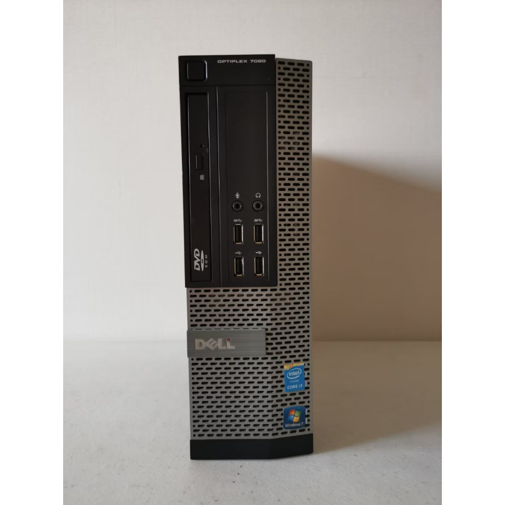 คอมพิวเตอร์มือสอง-dell-optiplex-7020-sff-cpu-core-i3-4130-3-20-ghz-ฮาร์ดดิสก์-ssd-มือสอง-ลงโปรแกรมพร้อมใช้งาน