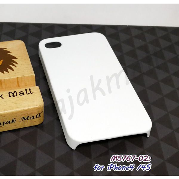 เคส-for-iphone4-4s-แข็งขาว-กรอบพลาสติกไอโฟน4-ไอ4เอส-เคสแข็งสีขาว-i4-i4s-พร้อมส่งในไทย-มีเก็บปลายทาง