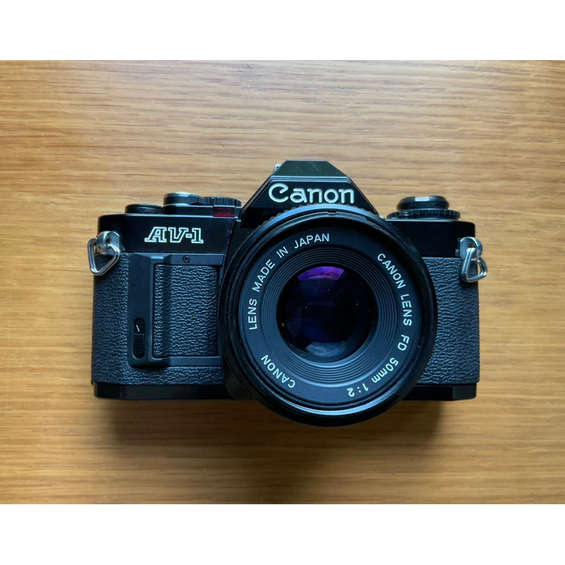 กล้องฟิล์ม-canon-av1-black-amp-canon-new-fd-50mm-f2