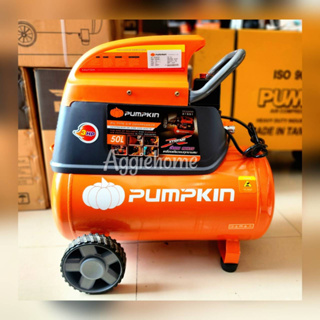 PUMPKIN ปั้มลมโรตารี่ 50 ลิตร รุ่น PTT-X3HP50 (31551) 220V. กำลัง 3HP / 8บาร์ / ปริมานลม 206L/Min ปั๊มลม สูบลม