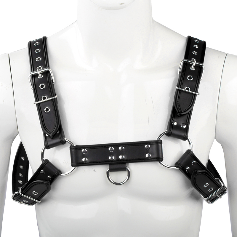 harness-สายรัดหน้าอกหนัง