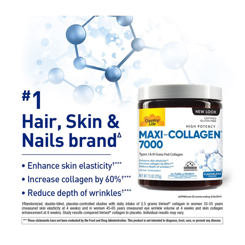 แท้100-maxi-collagen-7000-คอลลาเจน-ลดริ้วรอย-บำรุงผิว-verisol-bioactive-collagen-peptides-213-กรัม