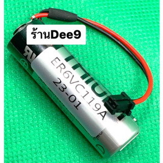 📌✅ER6V  Er6vc119A แบตเตอร์รี่  พร้อมกล่อง ของแท้  แบตเตอรี่ 3.6 V 2000 mAh PLC แบตเตอรี่ลิเธียมสีดำปลั๊ ส่งทุกวัน ✅🇹🇭