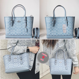 Coach Mollie Tote 25 In Signature Chambray CH228 แท้💯