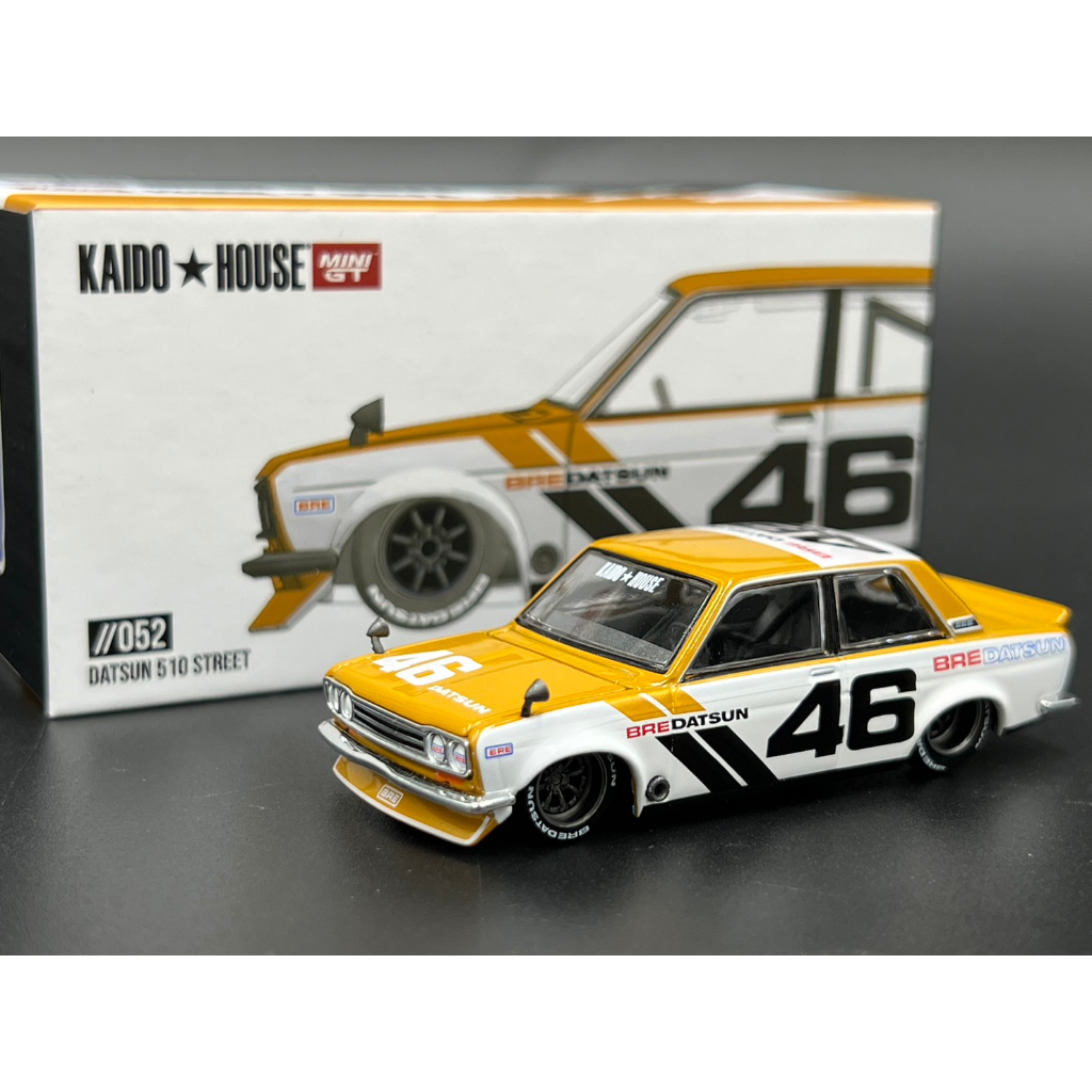 Jual Mini GT x Kaido House KHMG110 Datsun 510 Pro Street Full Carbon V1