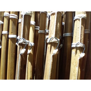 เบ็ดปลาหลด เบ็ดปลาไหลพร้อมใช้  เบ็ดไม้ไผ่ bamboo hook