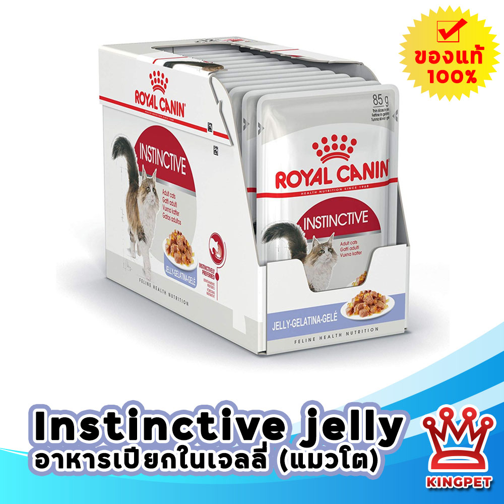 Royal Canin Instinctive In Gelatina Per Gatti Adulti - 12 Lattine Da 85g, Supporto Vie Urinarie E Peso - Foto 8
