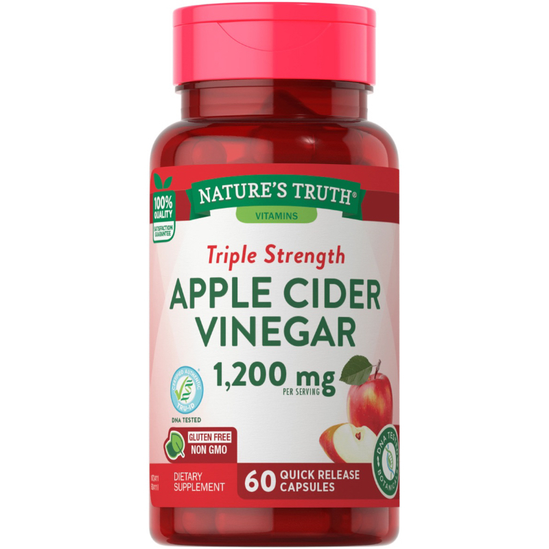 Apple Cider Vinegar 1 800 Mg 🍎 แอปเปิ้ลไซเดอร์ น้ำส้มสายชูหมักแอปเปิ้ล Shopee Thailand