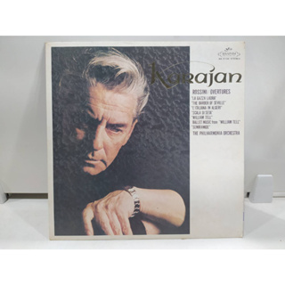 1LP Vinyl Records แผ่นเสียงไวนิล   karajan ROSSINI/OVERTURES   (E4A46)