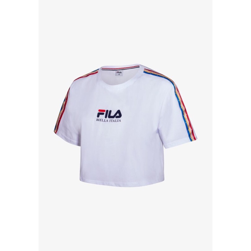 เสื้อครอปเด็กfila-ผ้าฝ้าย-ใส่สบาย-ผู้ใหญ่ไซส์เอสใส่ได้จร้า