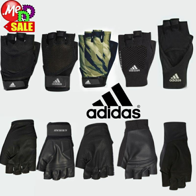 Adidas -ใหม่ ถุงมือเทรนนิ่ง AEROREADY TRAINING PERFORMANCE GLOVES ...