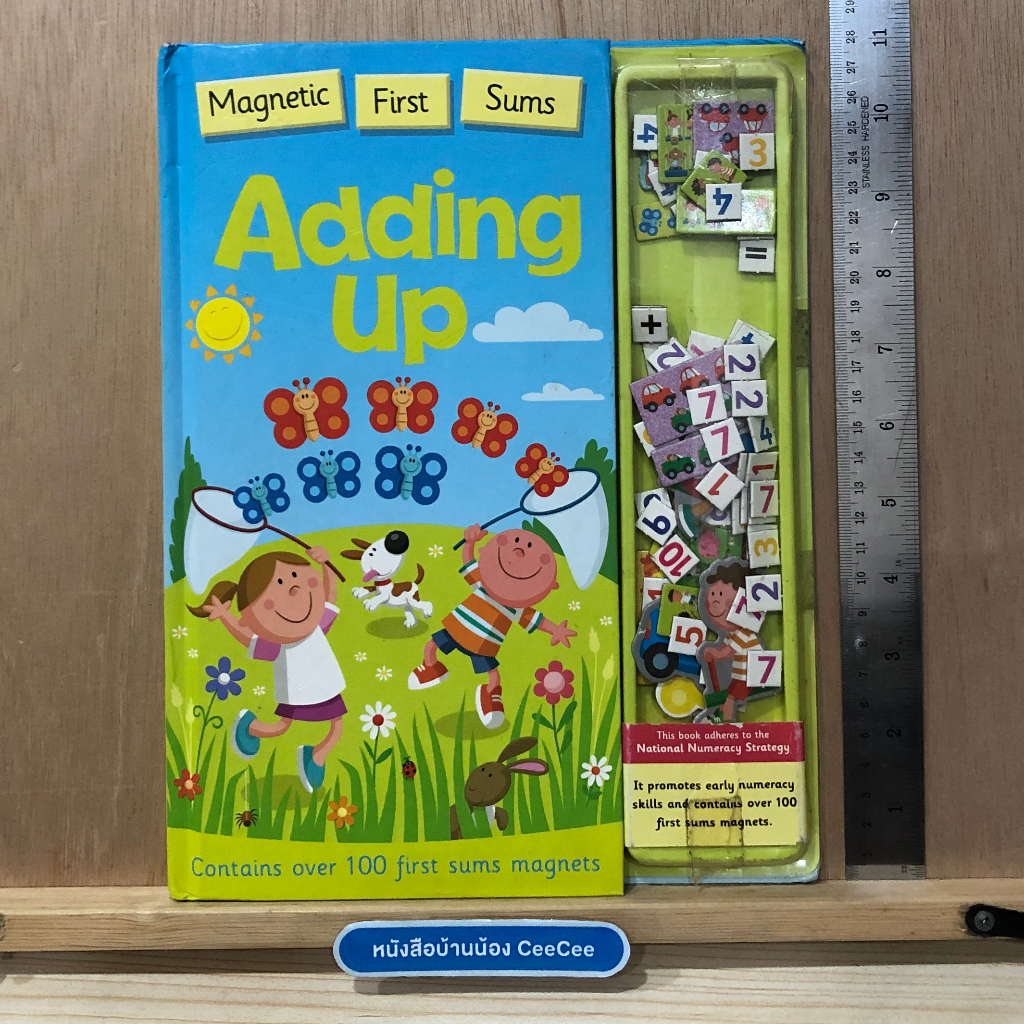 หนังสือภาษาอังกฤษ-board-book-magnet-magnetic-first-sums-adding-up