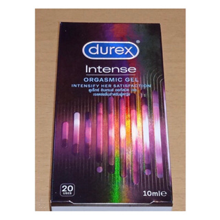 ไม่ระบุชื่อสินค้าDurex อินเทนส์ ออกัสมิค เจลสำหรับผู้หญิง 10 มล._1 กล่อง K191003