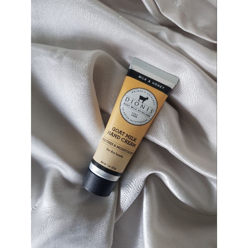 Dionis Goat Milk Hand Cream (28g) Shopee Thailand