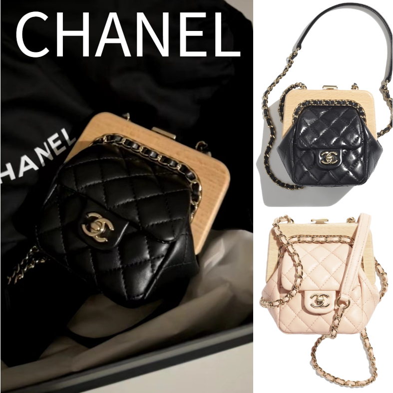 ชาแนล-chanel-กระเป๋าสะพายใบเล็กมีหูหิ้ว-สไตล์ใหม่-กระเป๋าผู้หญิง-กระเป๋าสะพาย