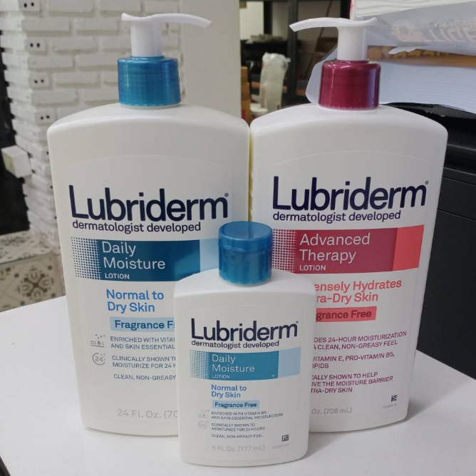 โลชั่นผิวธรรม-ผิวแห้ง-lubriderm-daily-moisture-lotion709มล-177ml-ราคาต่อ1ชิ้น