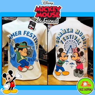 เสื้อDisney ลาย Mickey mouse สีขาว (MKX-028)