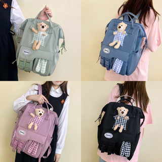 #พร้อมส่ง 🧸🎀Bear Scott Backpack