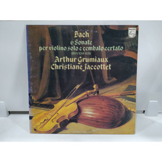 2LP Vinyl Records แผ่นเสียงไวนิล  6 Sonate per violino solo e cembalo certato   (E4E90)