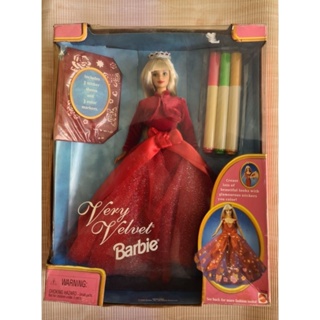 Barbie very velvet doll ขายตุ๊กตาบาร์บี้รุ่น Very velvet doll กล่องไม่สวย 💜 พร้อมส่ง 💜