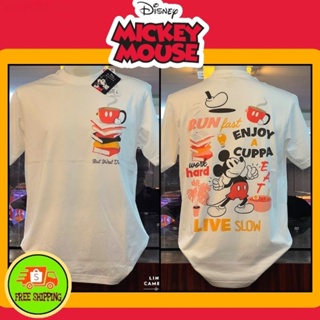 เสื้อDisney ลาย Mickey mouse สีขาว ( MKX-062 )