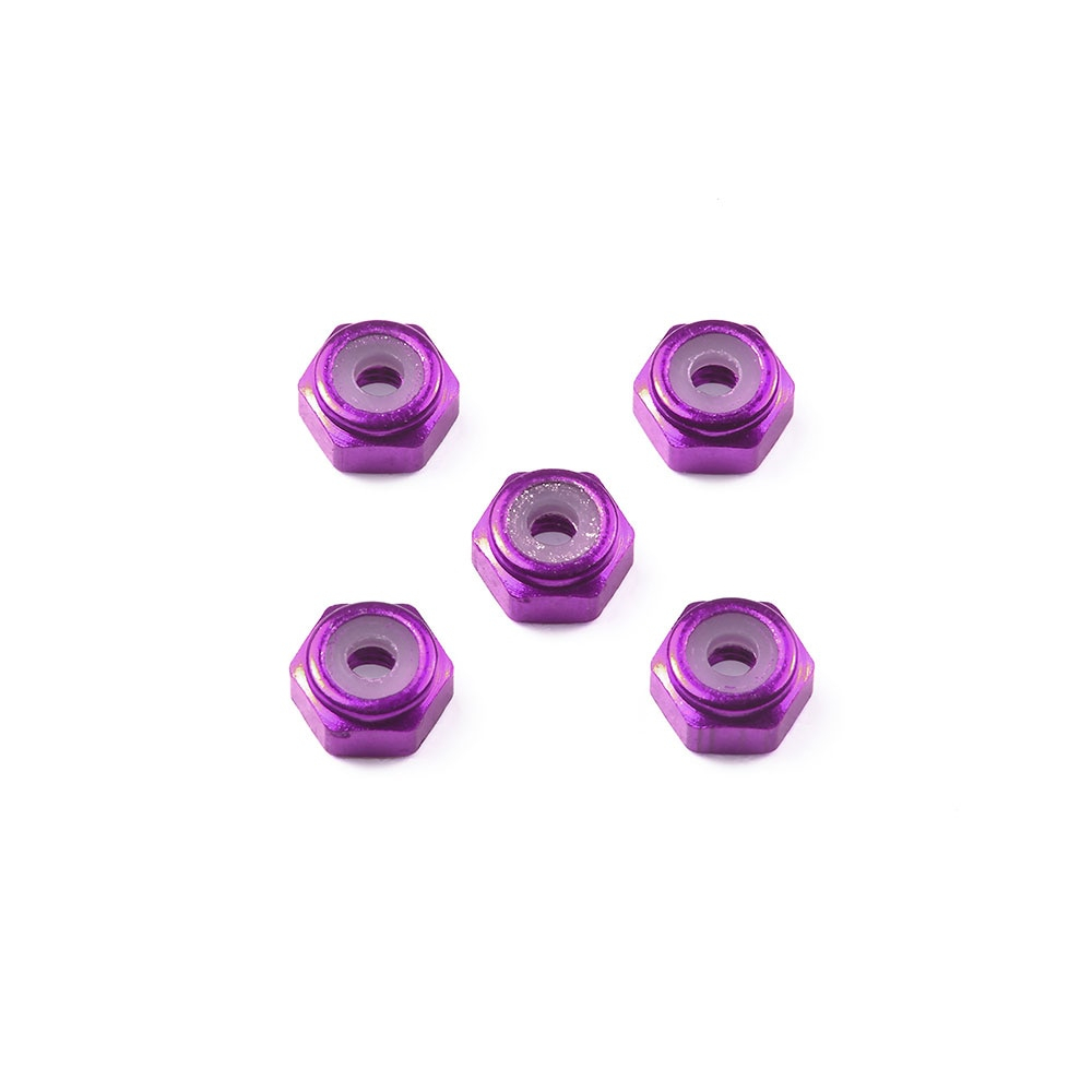 95555 TAMIYA Mini 4WD 2mm Aluminum Lock Nut (Purple, 5pcs.) | Shopee ...