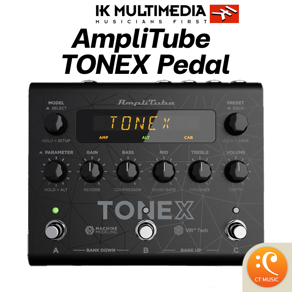 จัดส่งด่วน-เอฟเฟคกีตาร์-ik-multimedia-amplitube-tonex-pedal