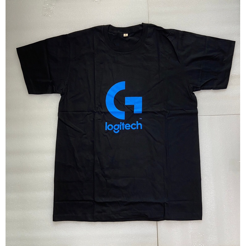 เสื้อยืด-logitech-t-shirt-logo-g-chin