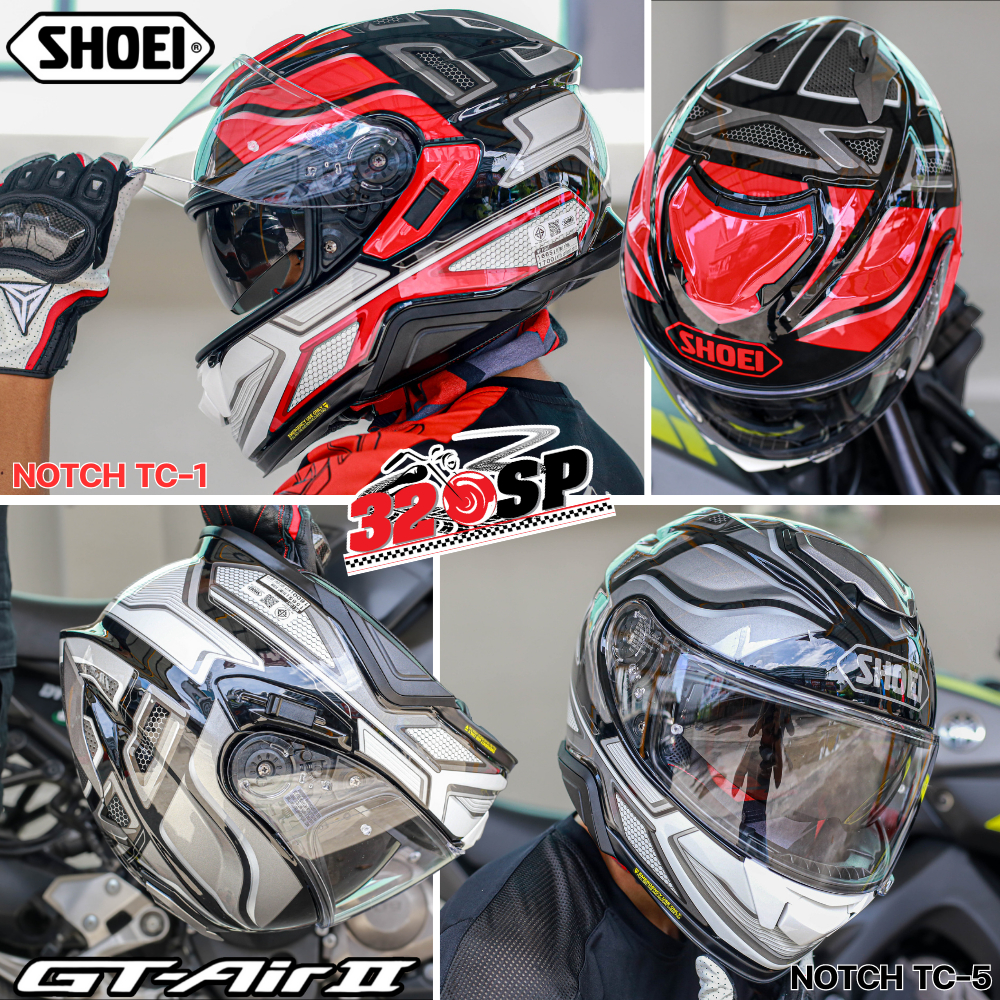 แถมฟรี-กระเป๋าใส่หมวกกันน็อค-หมวกกันน็อค-shoei-รุ่น-gt-air-2-ของแท้-ส่งไว-320sp