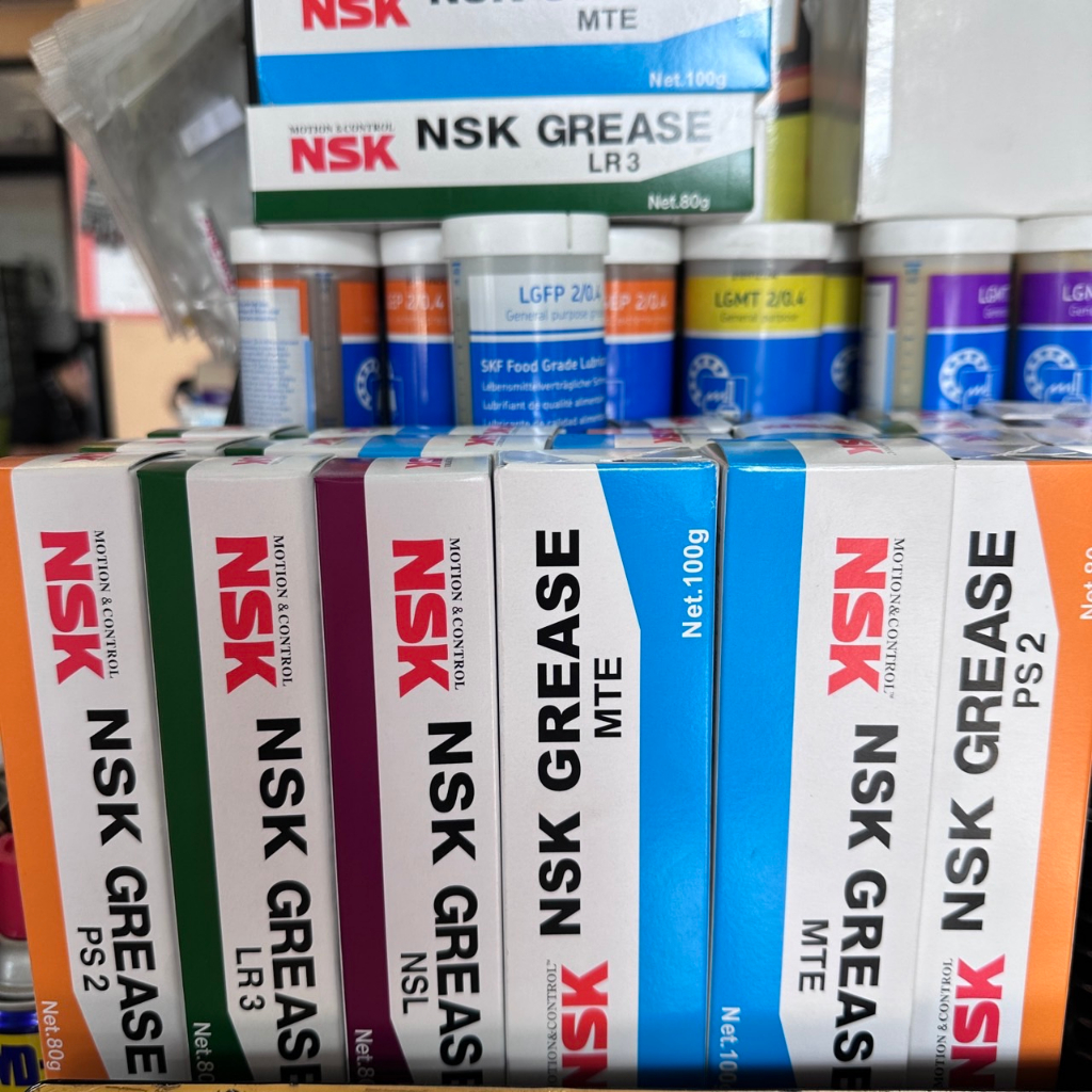 nsk-lubricants-จาระบีคุณภาพสูง-nsk-grease-ns7-as2-mte-nsl-lr3-ps2-จาระบีชนิดพิเศษจากประเทศญี่ปุ่น-น้ำมันหล่อลื่น