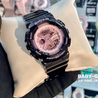 [ผ่อนเดือนละ349]🎁CASIO BABY-G BA-110PL-1A ของแท้ 100% พร้อมส่ง ประกัน 1 ปี