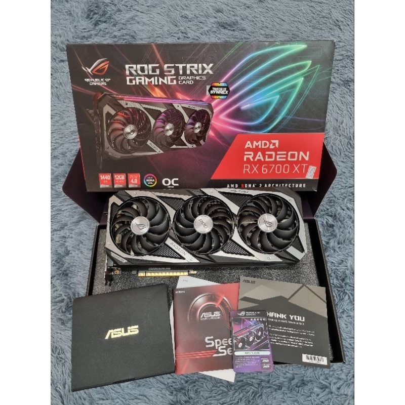 ROG Strix Radeon RX6700XT OC Edition 12GB GDDR6 | Shopee Thailand