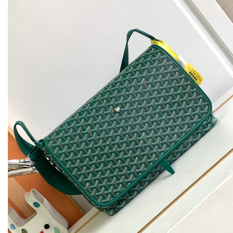 พรี-ราคา8600-goyard-capetienหนังวัว-กระเป๋าสะพายข้าง-กระเป๋าสะพาย39x13x26cm