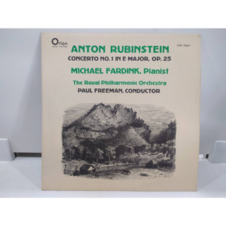 1LP Vinyl Records แผ่นเสียงไวนิล  ANTON RUBINSTEIN CONCERTO NO. 1 IN E MAJOR, OP. 25   (E8A35)