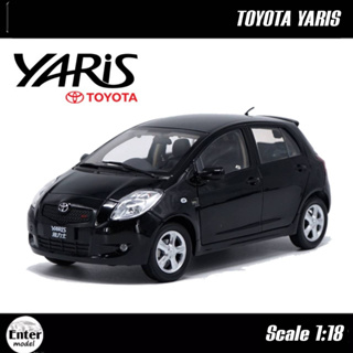 โมเดลรถเหล็ก​ ลิขสิทธิ์​แท้ 2006 Toyota Yaris Scale 1/18 ยาว 22cm