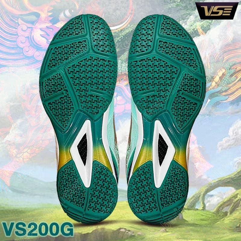 ของแท้-รองเท้าแบดมินตันวีเอส-โปรเฟสชันนอล-kirin-สีเขียว-vs200g