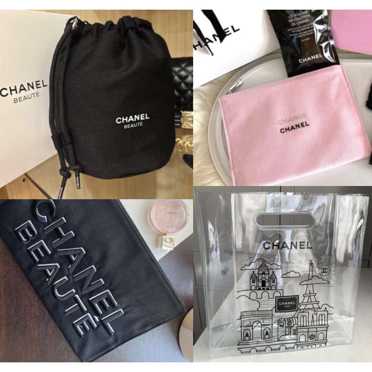 กระเป๋าชาแนล-chanel-beaute-makeup-bag-pouch-กระเป๋าเครื่องสำอางค์ชาแนล